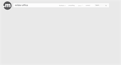 Desktop Screenshot of milderoffice.com